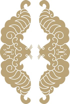 中式花纹纹理