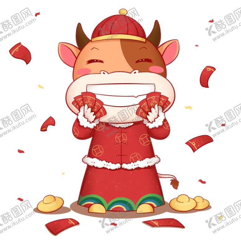编号：45049804071222404950【酷图网】源文件下载-卡通牛