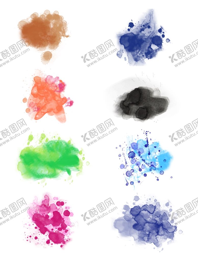 编号：45044109091246273810【酷图网】源文件下载-水墨素材毛笔画素材墨迹素材