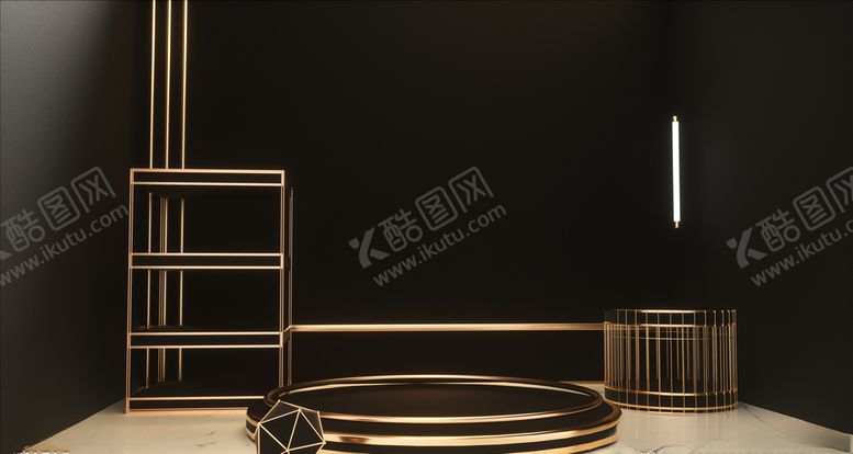 编号：87717205071251481114【酷图网】源文件下载-展台背景立体白板