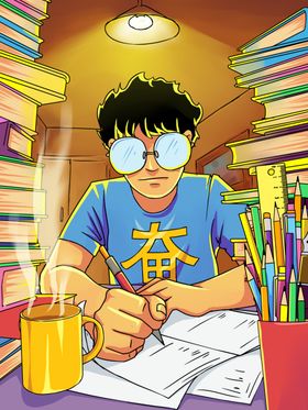 创意卡通插画图案