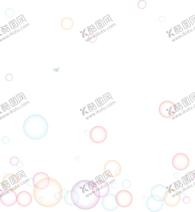 编号：19639209130024535076【酷图网】源文件下载-彩色透明肥皂泡气泡水泡泡泡元素