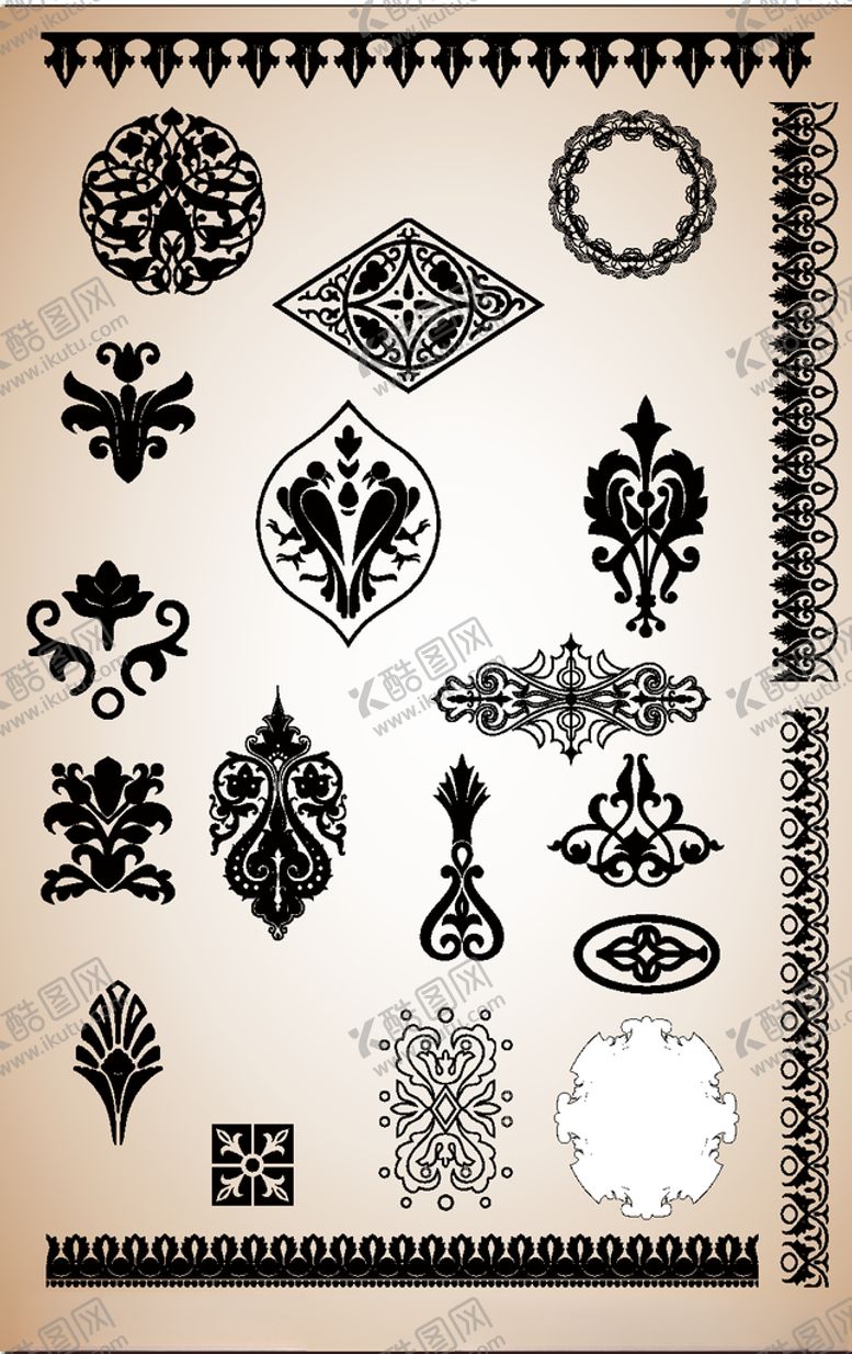 编号：66738209272035469474【酷图网】源文件下载-花边图片