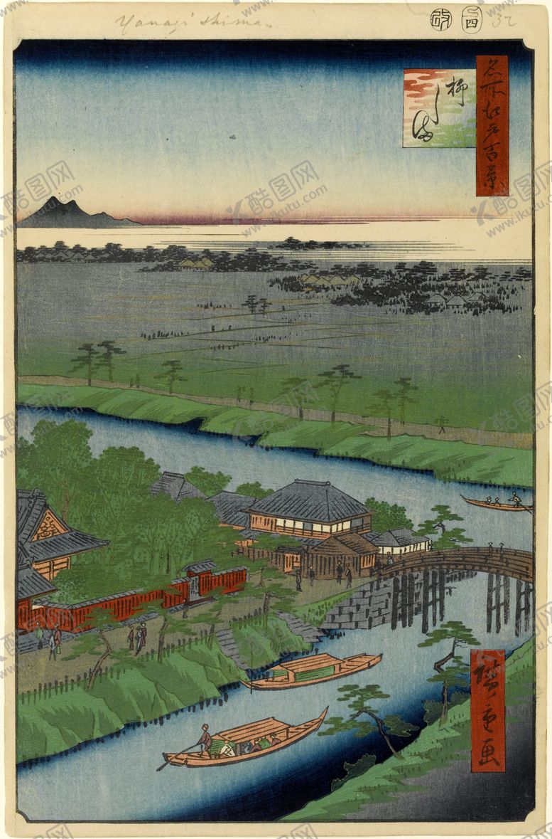 编号：85121805070822119218【酷图网】源文件下载-日本风景浮世绘