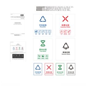 垃圾分类新国标标识