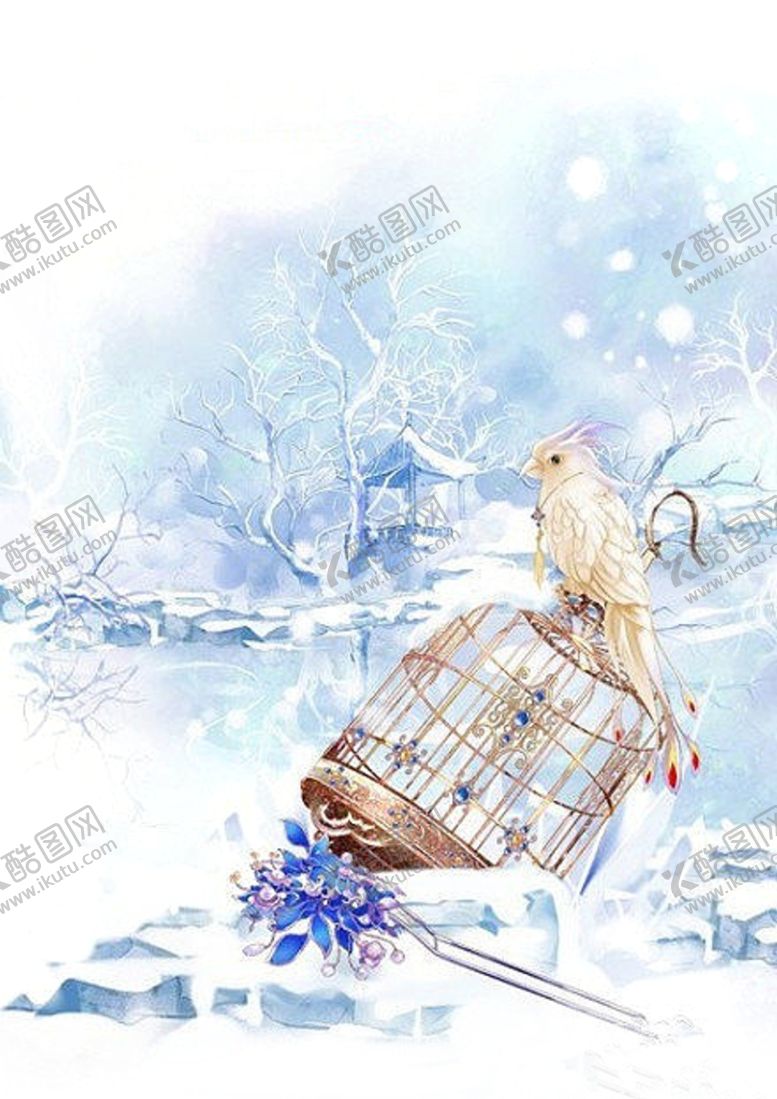 编号：55603810162328436956【酷图网】源文件下载-古风水彩画  