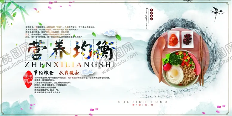编号：87193303251706442983【酷图网】源文件下载-营养均衡海报
