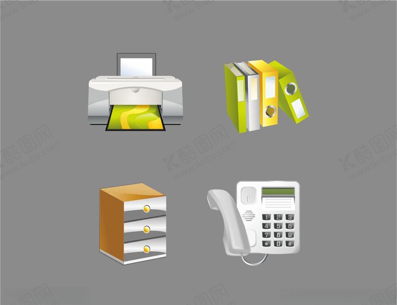 编号：88972309262137444366【酷图网】源文件下载-矢量办公图标