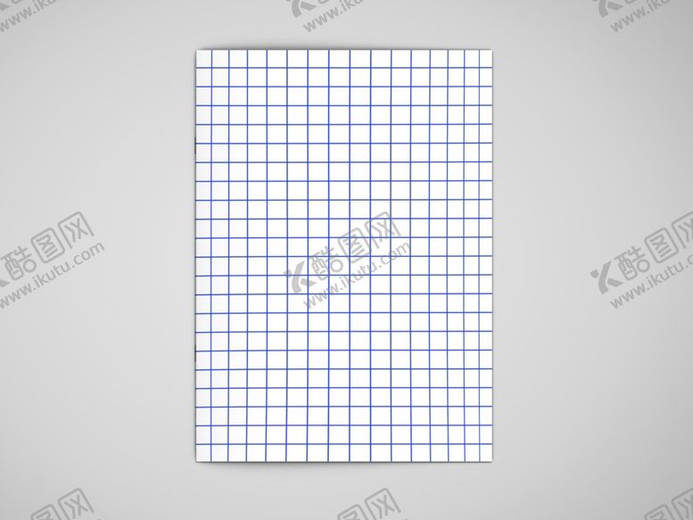 编号：97627710291456384202【酷图网】源文件下载-田字格笔记本样机