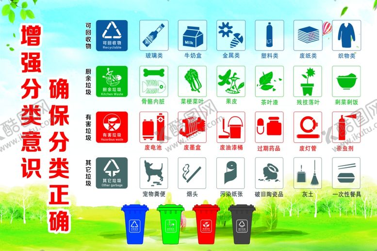 编号：77226310170618548041【酷图网】源文件下载-垃圾分类