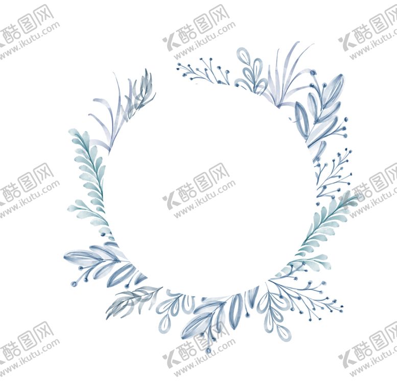 编号：95736410270825026622【酷图网】源文件下载-淡色植物树枝花朵装饰