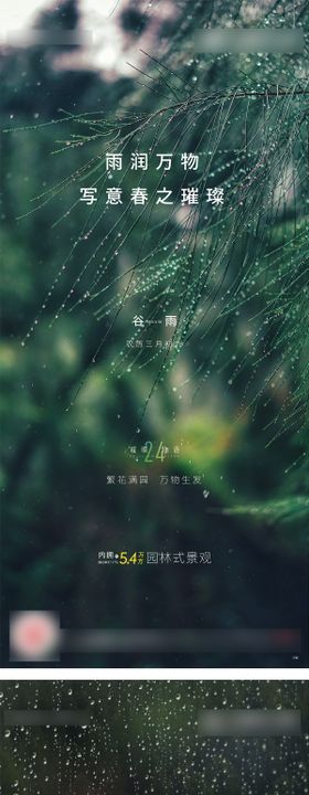 谷雨海报