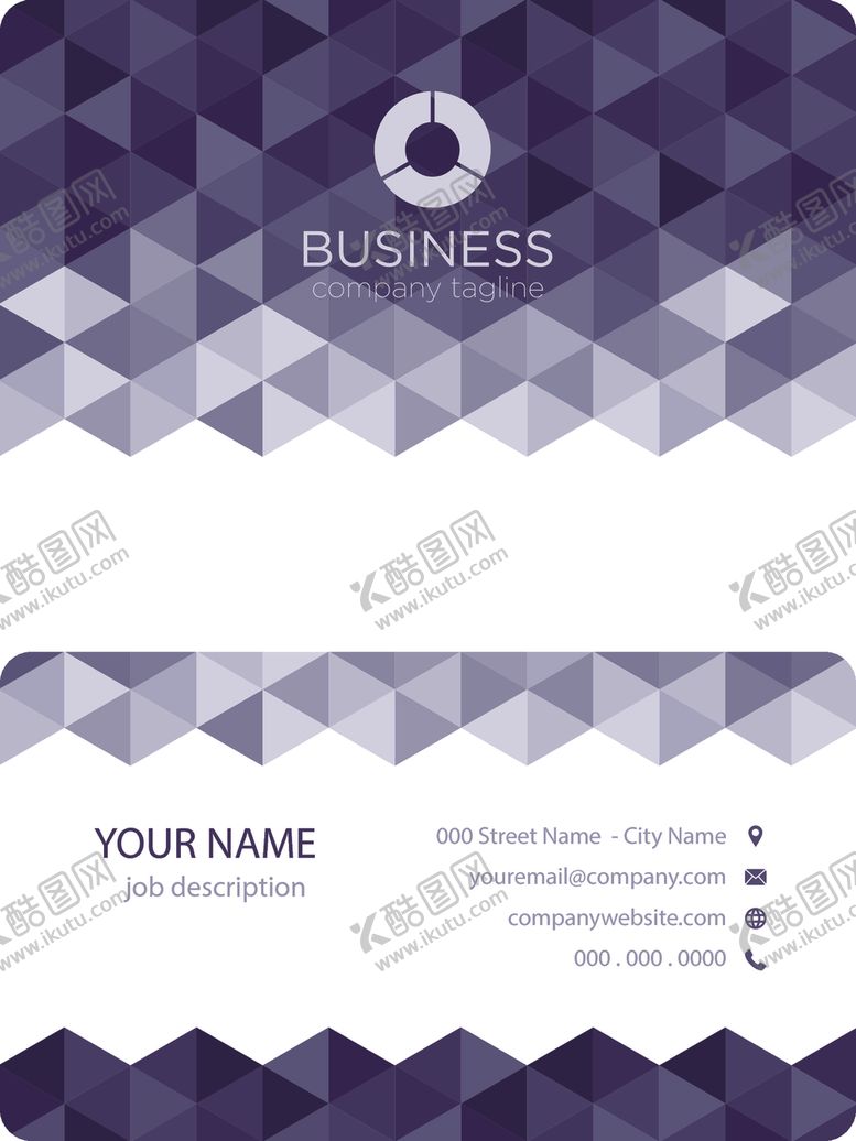 编号：56037709101243167717【酷图网】源文件下载-矢量名片模板