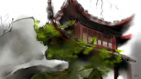 古建筑花纹