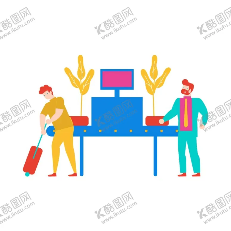 编号：06824110080921074917【酷图网】源文件下载-机场X光