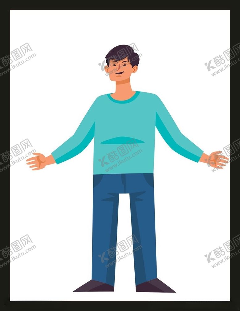 编号：47131912202006383662【酷图网】源文件下载-手绘男人男孩