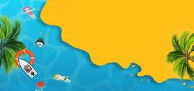 夏季沙滩