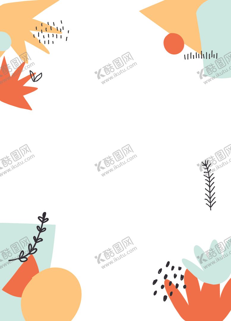 编号：34565010261223092560【酷图网】源文件下载-抽象几何边框