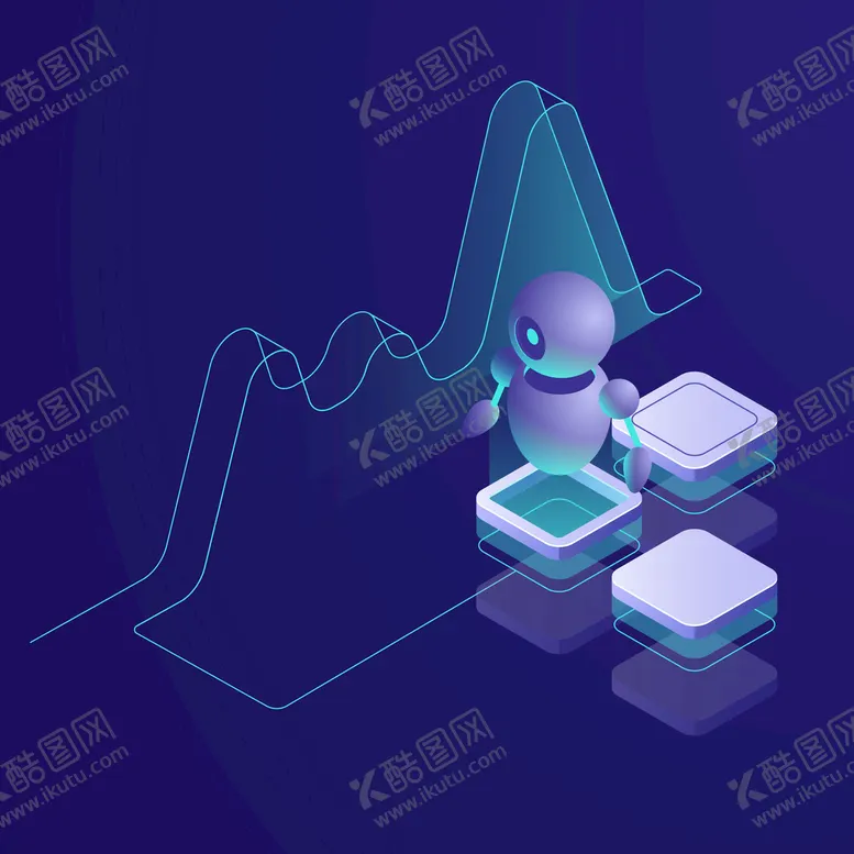 编号：98933711181217543658【酷图网】源文件下载-科技风AI人工智能数据分析统计