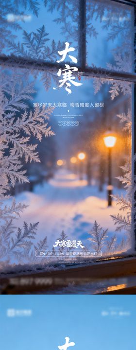 大雪小雪大寒小寒海报