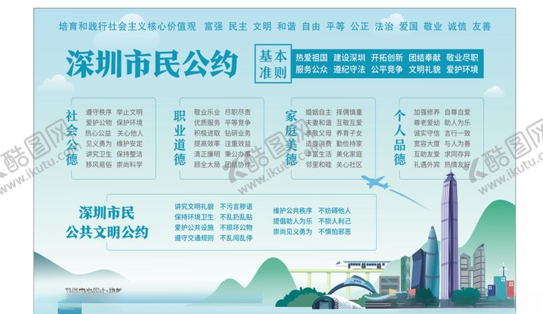 编号：86910806282213266958【酷图网】源文件下载-深圳市民公约