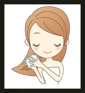 手绘女孩女人优雅漂亮美