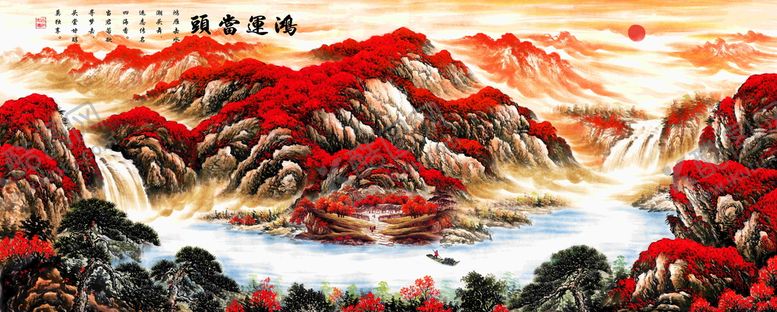 编号：29781009190940360846【酷图网】源文件下载-鸿运当头