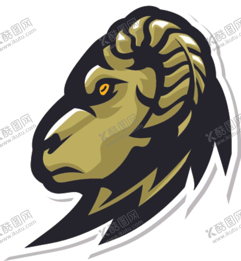 编号：63228209281612282728【酷图网】源文件下载-羊头图标