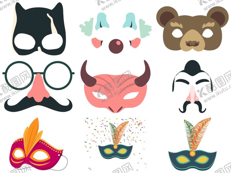 编号：67524009141620175301【酷图网】源文件下载-面具