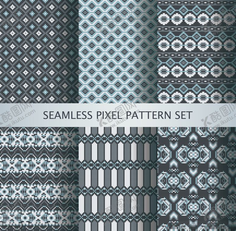 编号：57750811021725229127【酷图网】源文件下载-几何图案无缝纹理集合