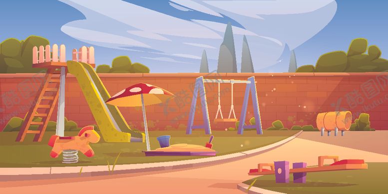 编号：73440410260900541718【酷图网】源文件下载-游乐园
