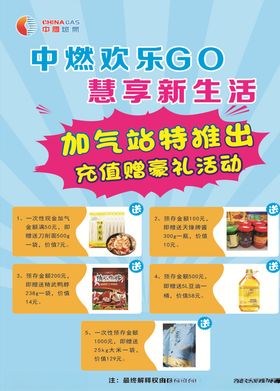 充值活动海报