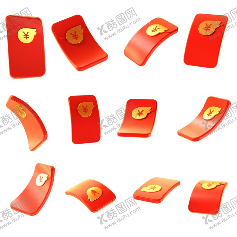 编号：63305105031846366902【酷图网】源文件下载-高清红包飘落免扣素材