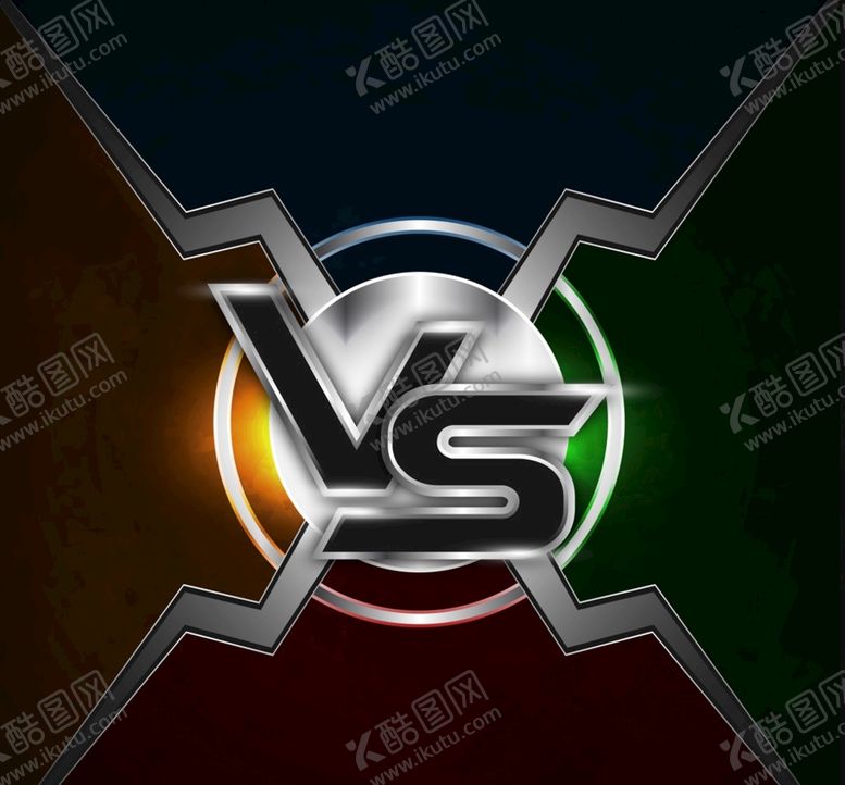 编号：60457909191855565896【酷图网】源文件下载-金属对决艺术字背景