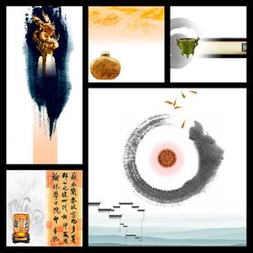中国古典背景画