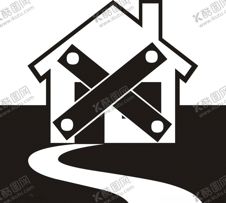 编号：71046907041400154657【酷图网】源文件下载-建筑房屋剪影-12