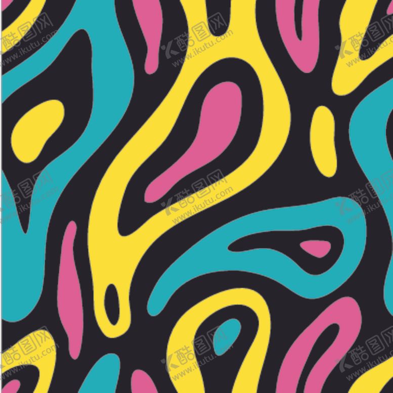 编号：90124509260451318541【酷图网】源文件下载-彩色几何拼接图案