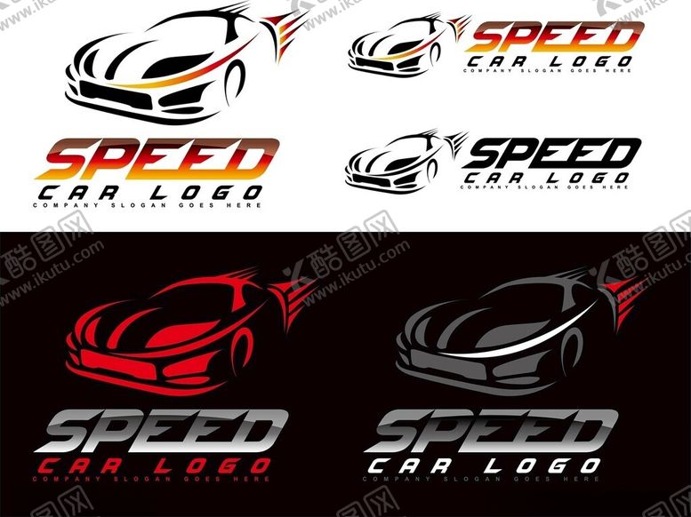 编号：30799909231500471785【酷图网】源文件下载-赛车标志设计