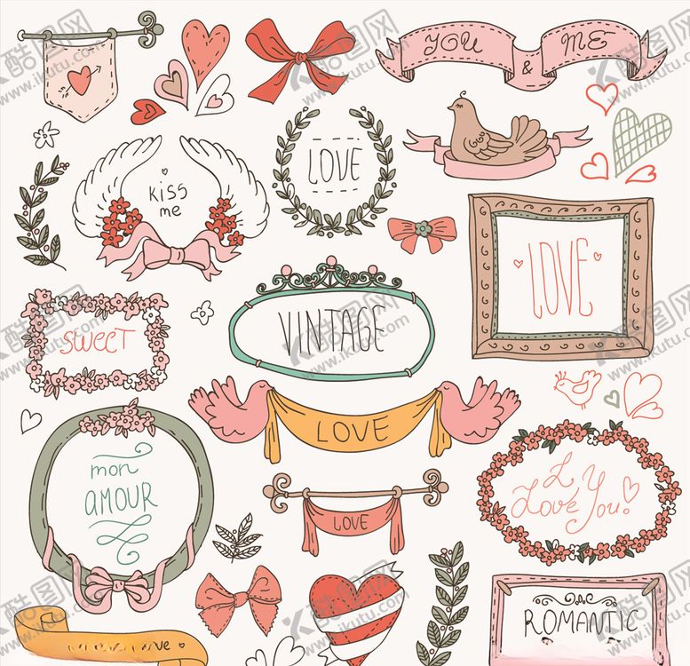 编号：64236510041102226350【酷图网】源文件下载-时尚花纹底纹