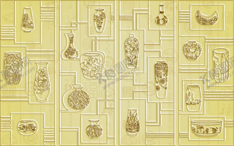 编号：81298607021917067493【酷图网】源文件下载-矢量花瓶瓶子