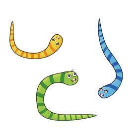 手绘虫子元素