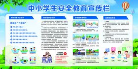 中小学生安全教育宣传栏