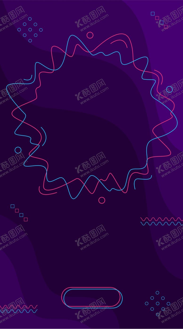 编号：12140303141920365066【酷图网】源文件下载-紫色海报