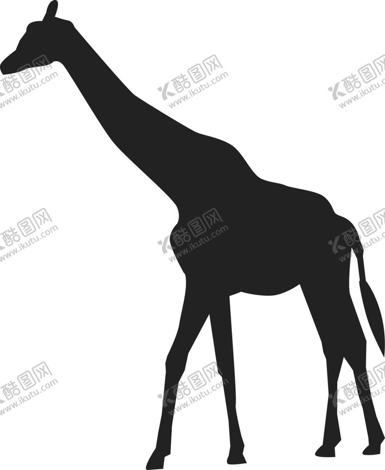 编号：90553905051000128321【酷图网】源文件下载-动物剪影