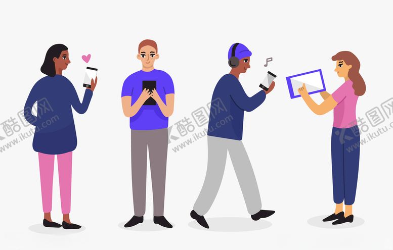 编号：35394310081315273290【酷图网】源文件下载-矢量卡通商务人物