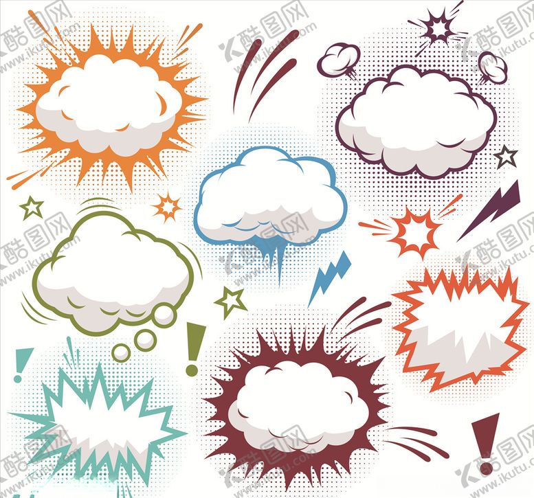 编号：21063910081309094496【酷图网】源文件下载-爆炸的对话框