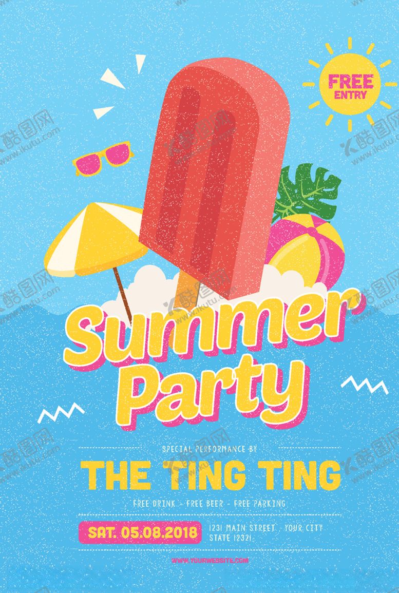 编号：54123310050338553566【酷图网】源文件下载-夏天