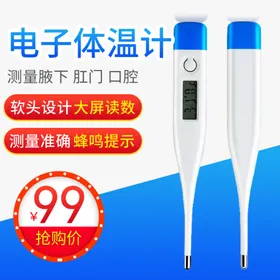 腋下体温计电子温度计体温计主图