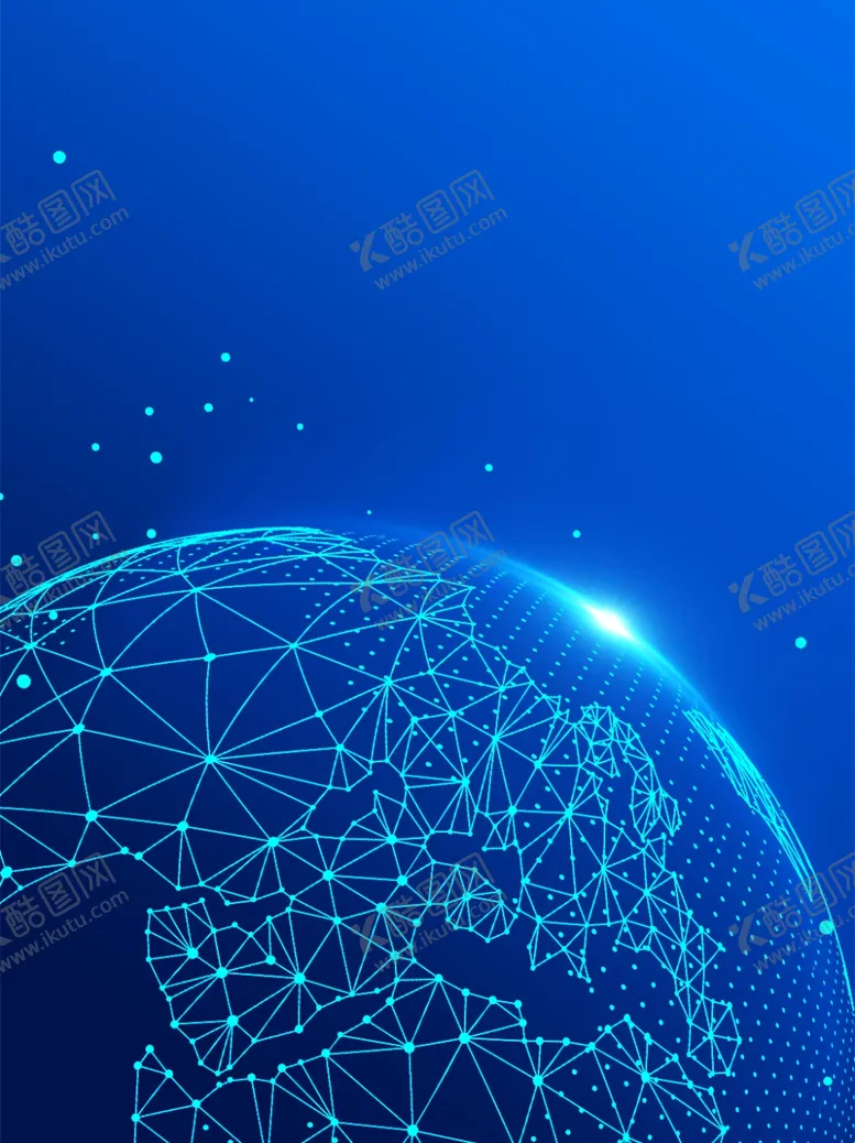 编号：69383607132255483790【酷图网】源文件下载-蓝色科技背景