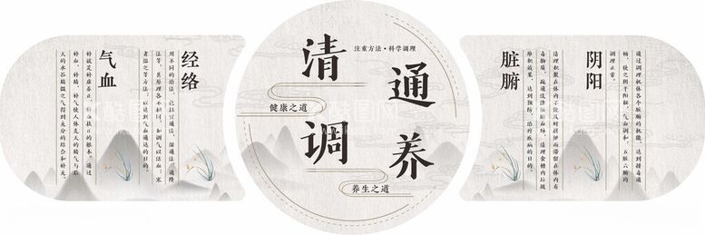 编号：91998312101206134430【酷图网】源文件下载-中医文化墙墙体展板